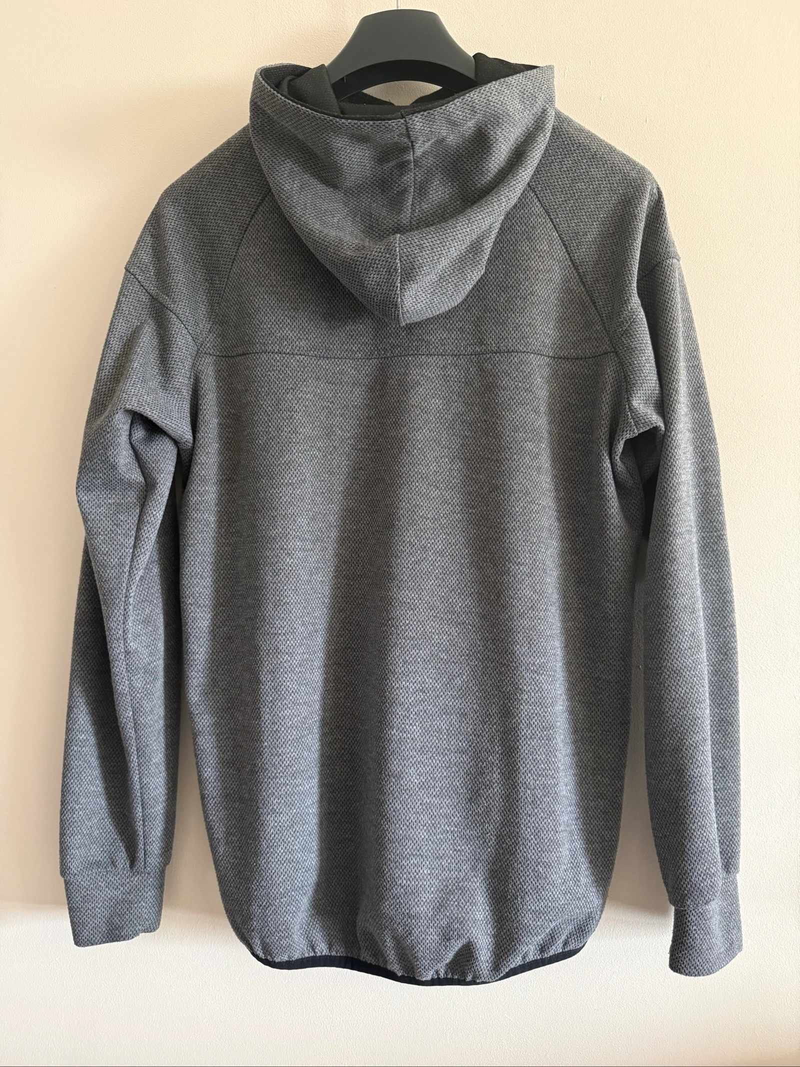 Jaqueta esportiva Nike Homem Running Cinza Mescla Tamanho M com Capuz – Muito Bom Estado – photo 2
